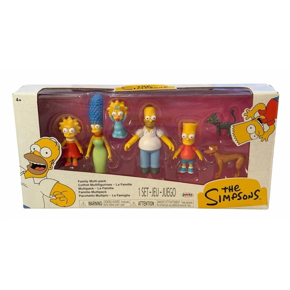 The Simpsons Family Bart Lisa Homer Multipack & Krusty Burger Diorama Sets